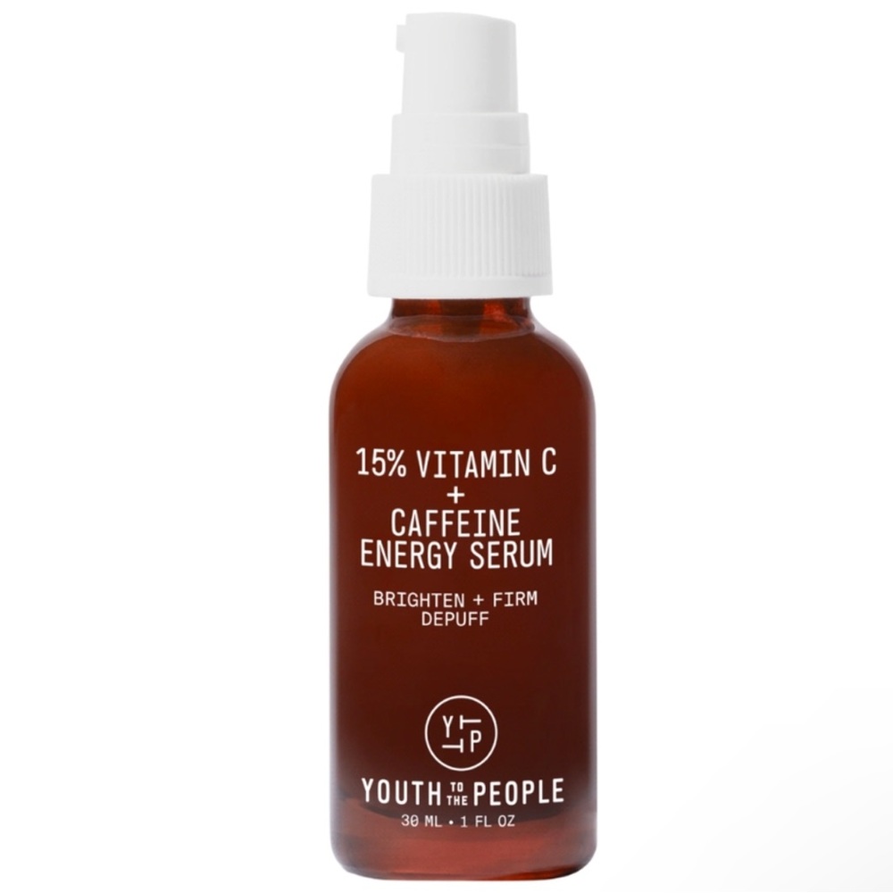 Youth to the People 15% Vitamin C + Clean Caffeine Energy Serum NEW
